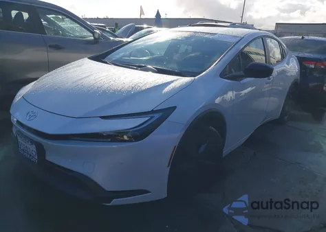 2025 Toyota Prius Le z USA, uszkodzony, nr VIN JTDACAAU9S3050481